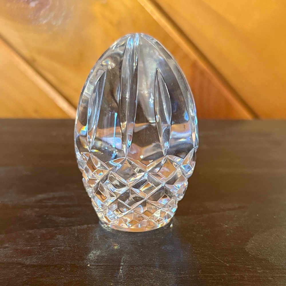 Crystal Egg Paperweight